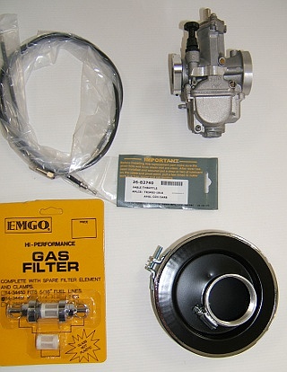 The JRC Engineering motor cycle carburettor